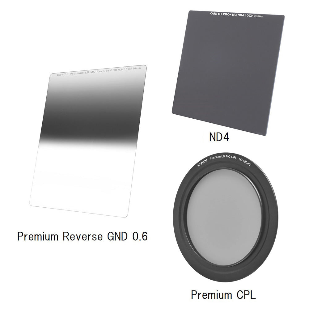売れ済銀座 KANI Premium Reverse GND 0.6 100×150mm - カメラ